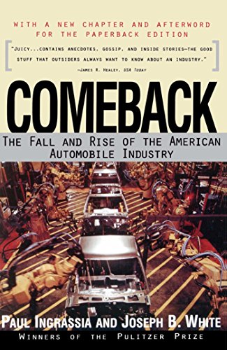Comeback: The Fall Rise of the American Automobile Industry book cover