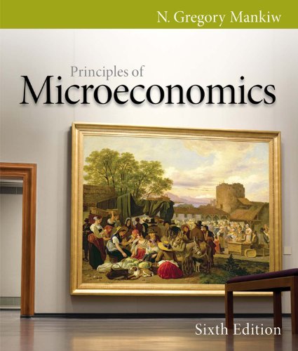 Principles Of Microeconomics With Coursemate, 6 Ed book cover