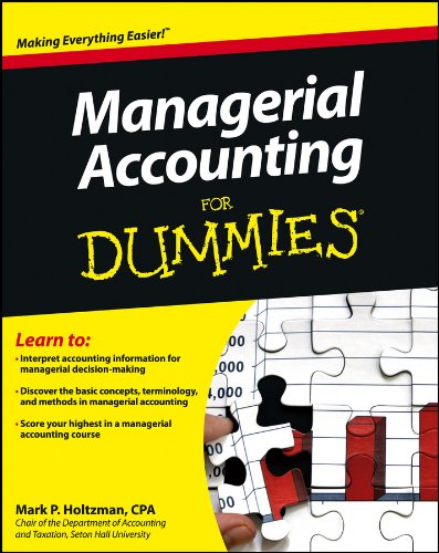 Managerial Accounting for Dummies book cover