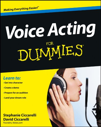 Voice Acting For Dummies (For Dummies (Career/Education)) book cover