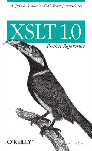 XSLT 1.0 Pocket Reference (Pocket Reference (O'Reilly)) book cover