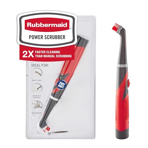 6 Rubbermaid Power Scrubber with Multi-P Head