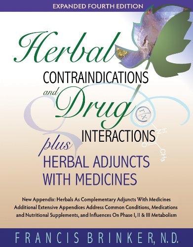 Herbal Contraindications and Drug Interactions: Plus Herbal Adjuncts with Medicines book cover