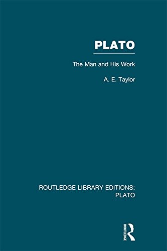Plato: The Man and His Work book cover