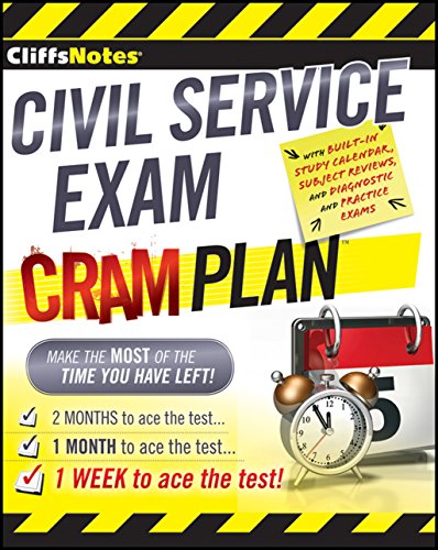 CliffsNotes Civil Service Exam Cram Plan book cover