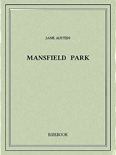 Mansfield Park book cover