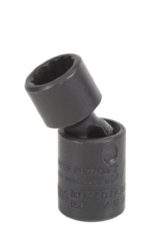 Stanley Proto j66513mp 1/4-inch disco universal de vaso de impacto, 13 mm, 12 Po