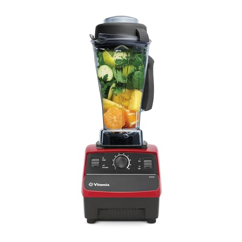 Vitamix 5200 Professional-Grade Blender, 64 oz, Red