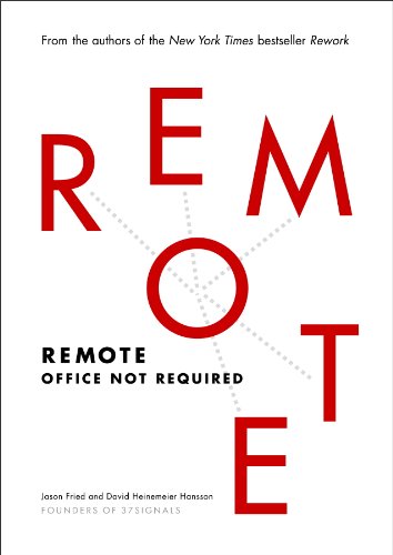 Remote: Office Not Required book cover