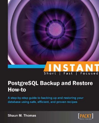 Instant PostgreSQL Backup and Restore How-to book cover
