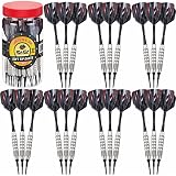 Fat Cat Soft Tip Dart Set 21 Pack 17 Gram Darts With Plastic
