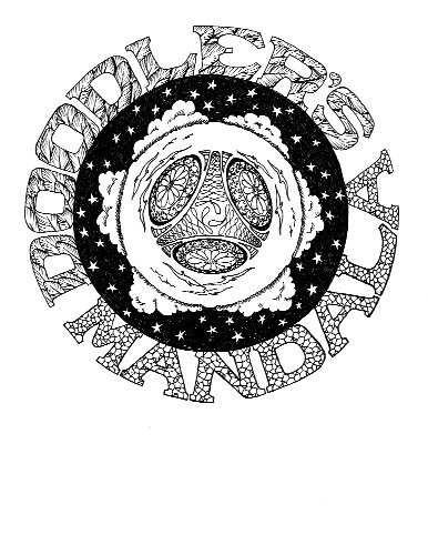 Doodler's Mandala, Drawing Mandalas for Therapy, Relaxation, and Satisfaction book cover