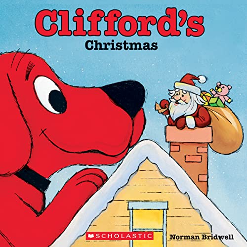 Clifford's Christmas book cover
