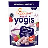 Happy Baby Organics Yogis Freeze Dried Yogurt Fruit Snacks M