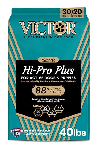Victor Super Premium Hi-Pro Plus Dry Kibble High Protein with 30% Protein…