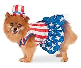 Rubie's 4th of July Pet Costume, Medium, Patriotic Pooch Girl