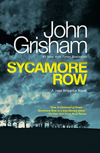 Sycamore Row (Jake Brigance, #2) book cover