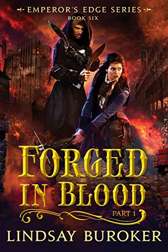Forged in Blood I (The Emperor's Edge, #6) book cover
