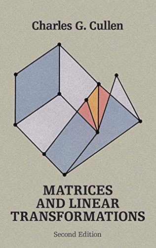 Matrices and Linear Transformations book cover