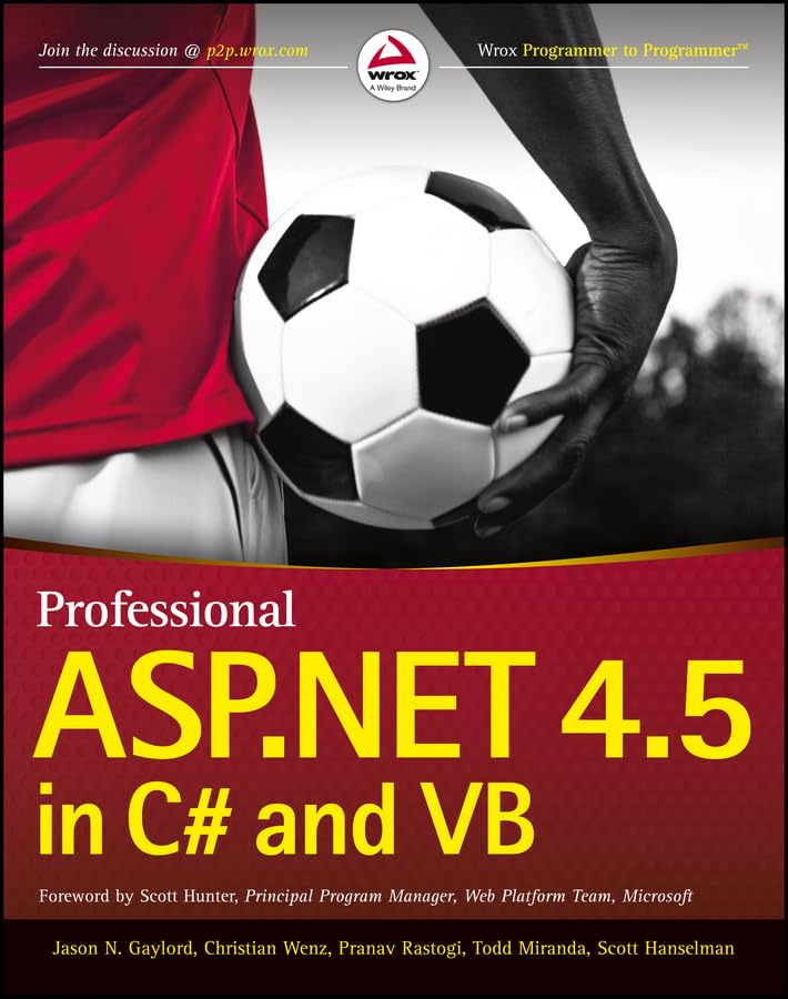 Professional ASP.Net 4.5 in C# and VB book cover