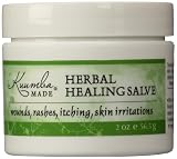 Kuumba Made Herbal Salve, Skin Care & Comfort Balm with Calendula & Comfrey for Dry, Sensitive Skin, 2 Oz