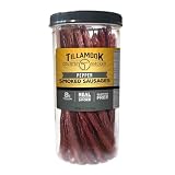 Tillamook Country Smoker Real Hardwood Smoked Sausages, Pepper, 15.2 Ounce Tall Jar, 20 Count