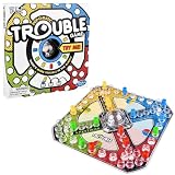 Hasbro Gaming Trouble Board Game for Kids Ages 5 and Up 2-4 Players