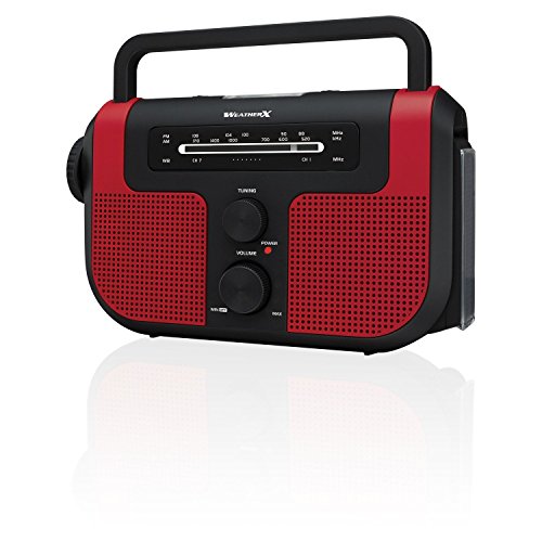 Weather X WR383R Am/FM/Weather Radio with Flashlight