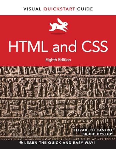 HTML and CSS: Visual QuickStart Guide (Visual QuickStart Guides) book cover