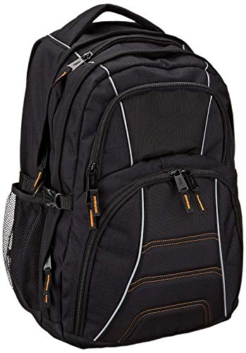 Amazon Basics - Mochila para portátil - Se adapta a portátiles de hasta 43.2cm