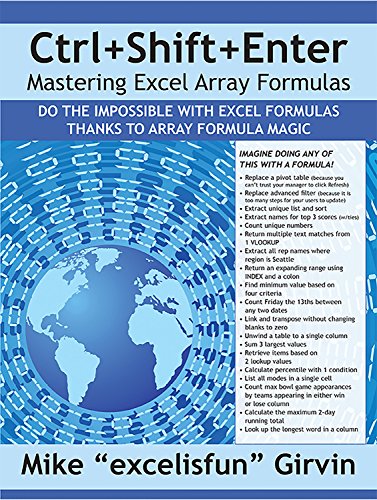 Mastering Excel Macros: Arrays book cover