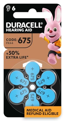 Duracell Hörgerätebatterien Typ 675 (6er-Pack)