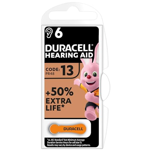 Duracell Hörgerätebatterien Typ 13 (6er-Pack)