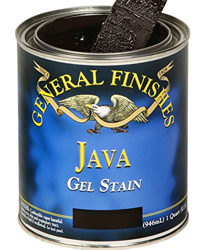 General Finishes Oil Base Gel Stain, 1 Gallon, Java