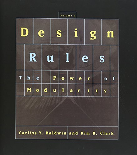 Design Rules: The Power of Modularity book cover