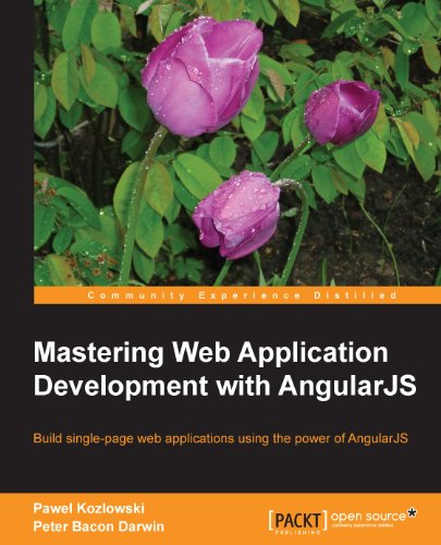 Mastering Web Application Development with AngularJS book cover