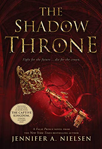 The Shadow Throne (The Ascendance Series, #3) book cover