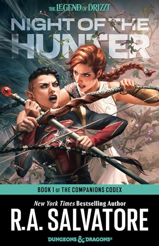 Night of the Hunter (Companions Codex, #1; Legend of Drizzt, #25) book cover