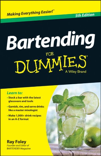 Bartending for Dummies, 5th Edition book cover