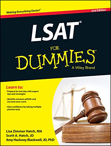 LSAT for Dummies book cover