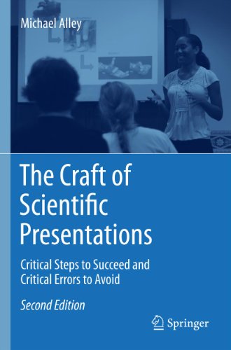 The Craft of Scientific Presentations: Critical Steps to Succeed and Critical Errors to Avoid book cover