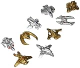 U S Toy 12 Pack 1 1 5 Gold And Silver Toy Plastic Space Ship