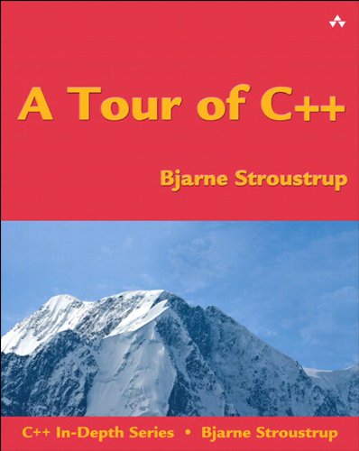 A Tour of C++ book cover