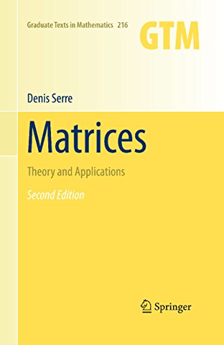 Matrices: Theory and Applications book cover