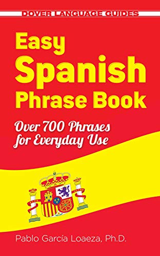 Easy Spanish Phrase Book NEW EDITION: Over 700 Phrases for Everyday Use book cover