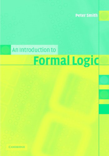 An Introduction to Formal Logic book cover