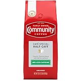 Community Coffee Cafe Special Half Caff 32 Ounces Medium Dar