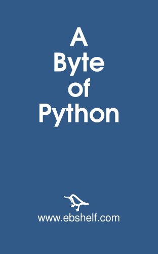 A Byte of Python book cover