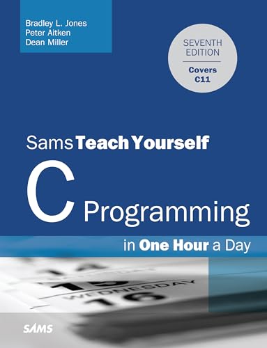 Sams Teach Yourself C in One Hour a Day book cover