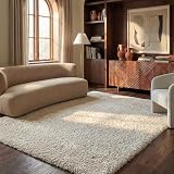 Safavieh Milan Shag Collection Area Rug 8 X 10 Ivory Solid D